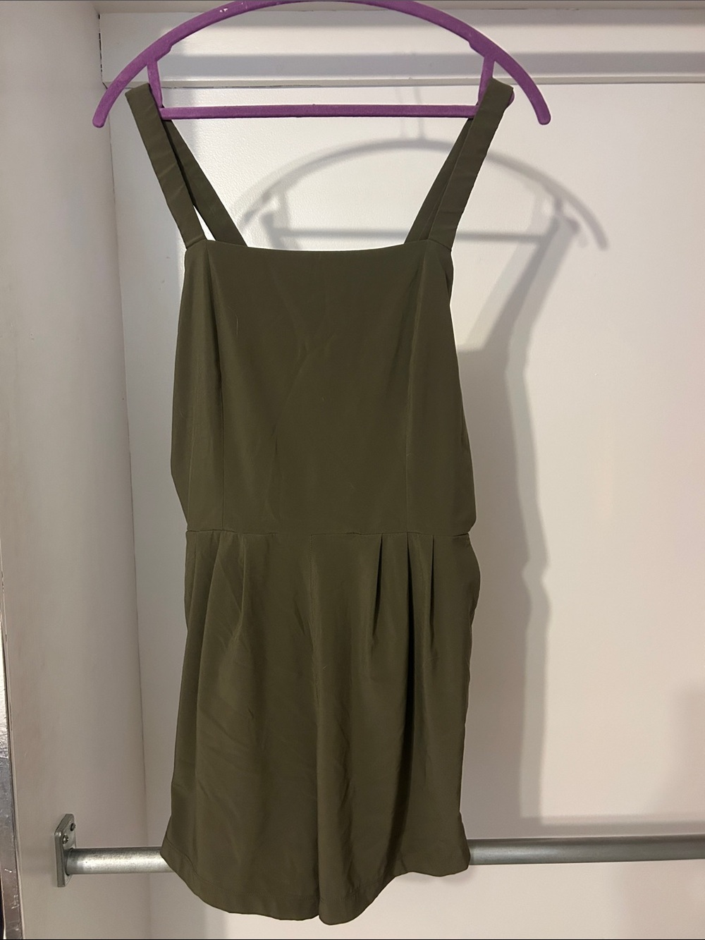 Vuori Olive Green Jumpsuit Romper